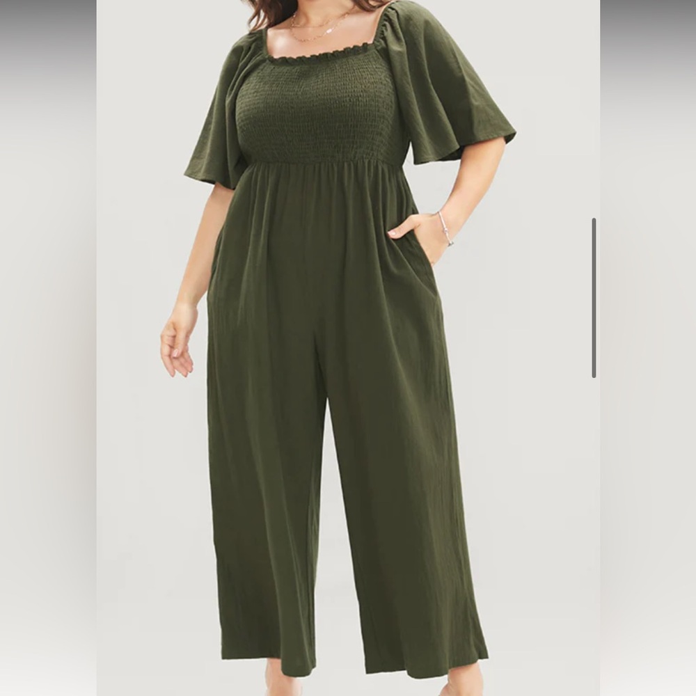 Olive Green Jumpsuit